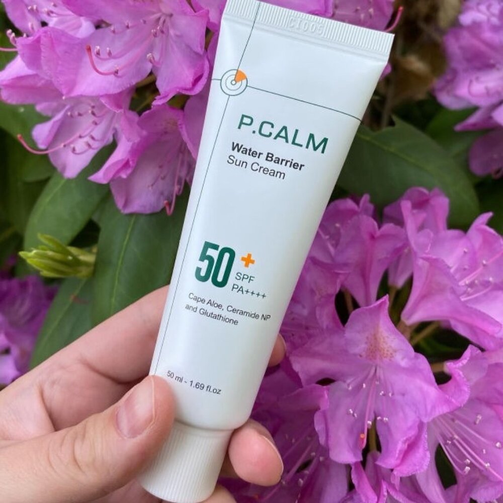 P.CALM Water Barrier Sun Cream SPF50+ Korean Beauty Kbeauty Korean Skincare